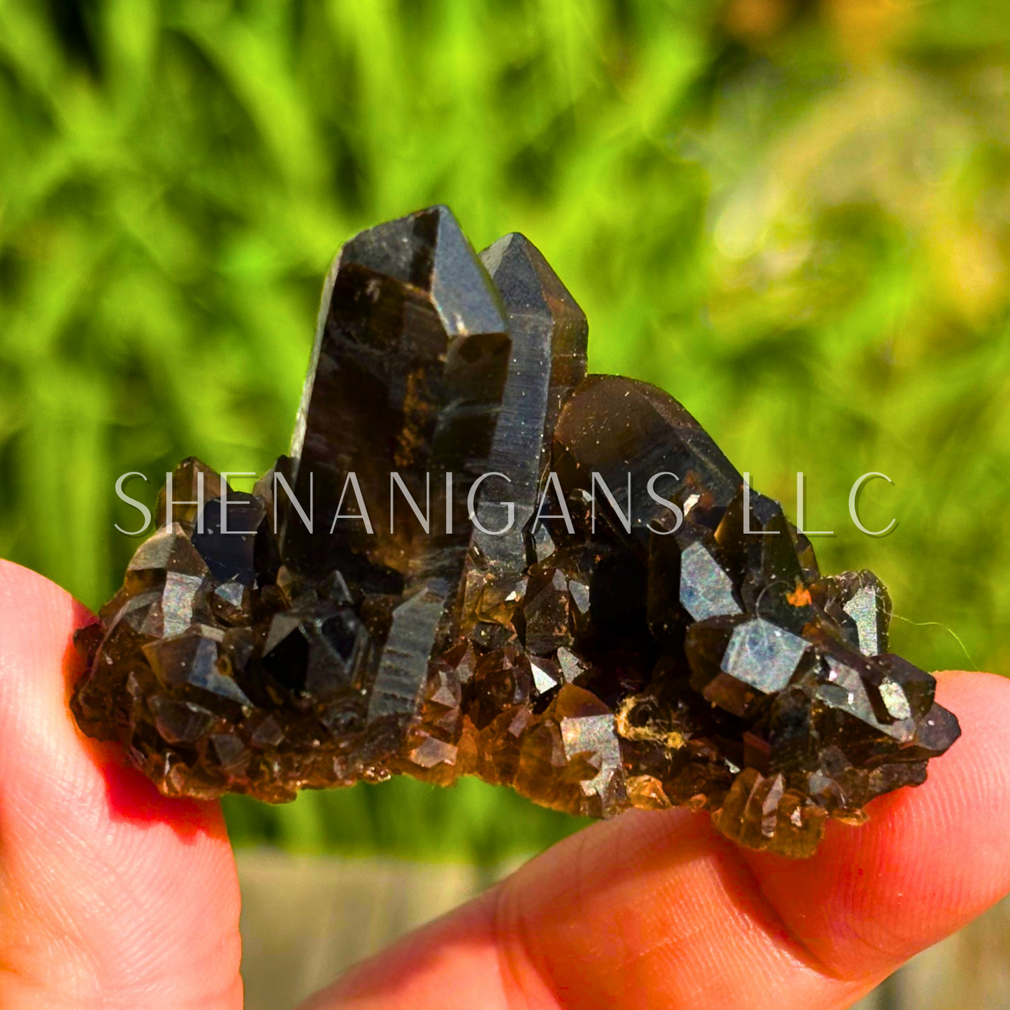 Smokey Quartz Cluster - Raw Specimen