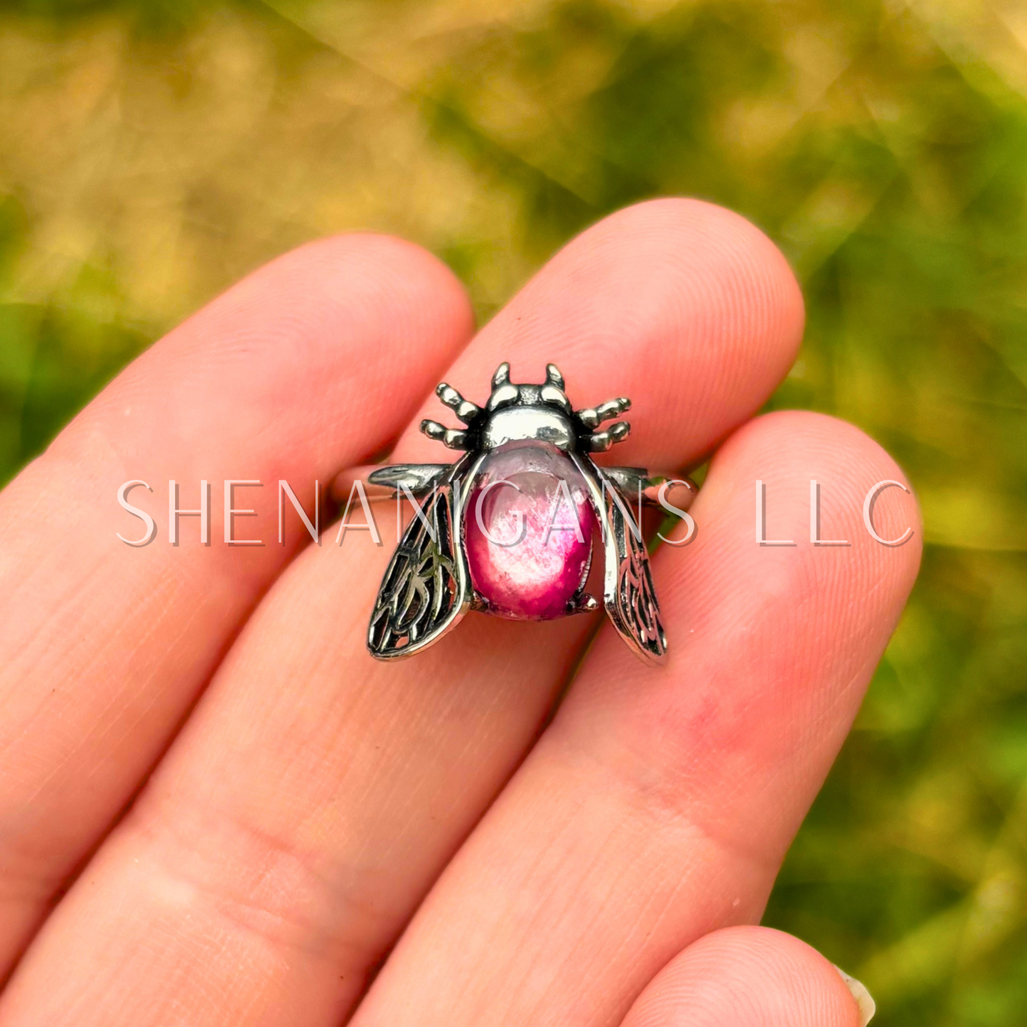 Fly Crystal Ring - Alloy Setting