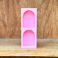 2 Cubby Curio Tower