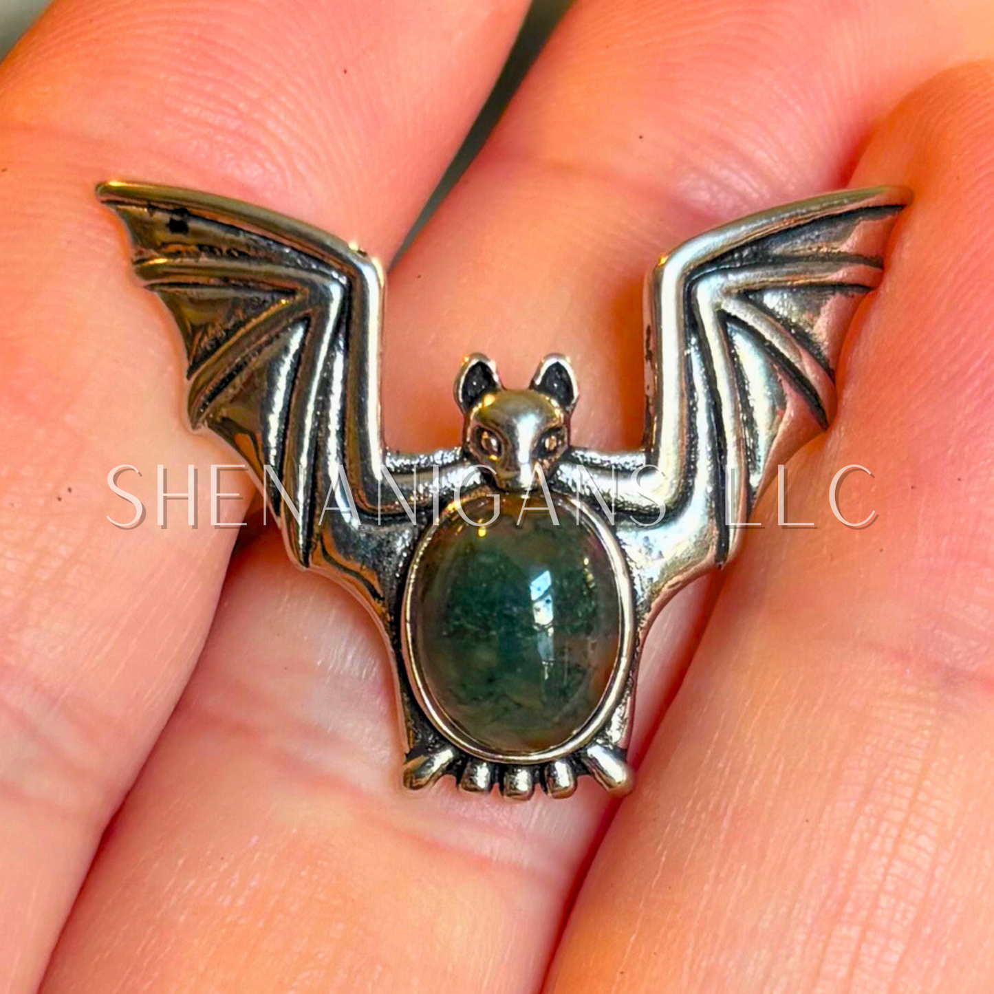 Crystal Bat Ring - Alloy Setting