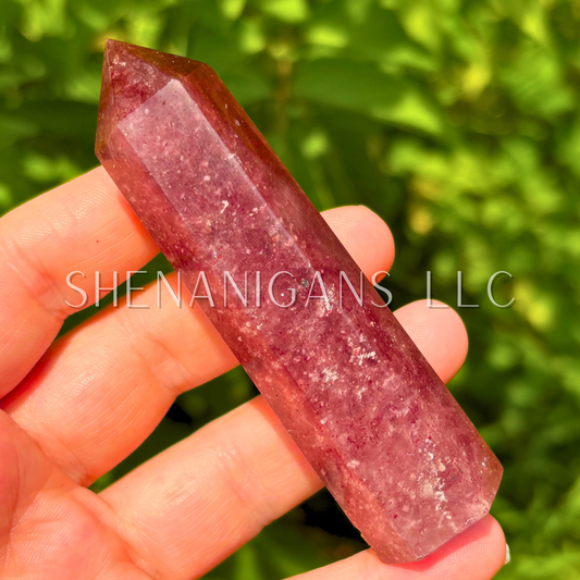 Strawberry Quartz Point