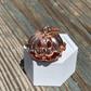 Pumpkin Cage Crystal Holder Pendant – Adjustable Cage for Interchangeable Crystals