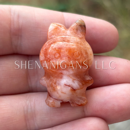 Little Monster Crystal Carving | Whimsical Energy & Protection