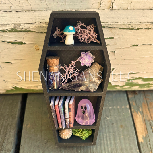 Curio Shelf Mini Coffin Magnet