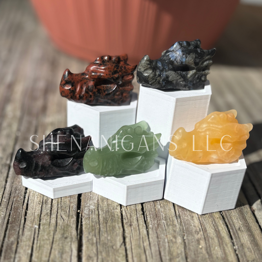 Dragon Head - Small - Crystal Carving