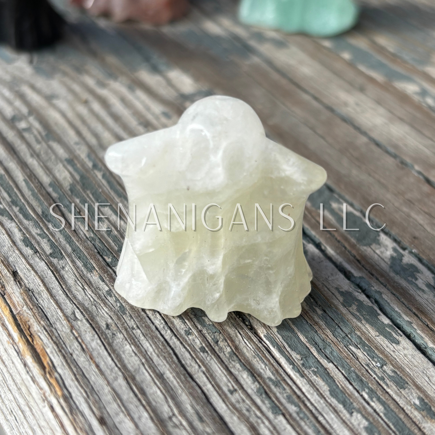 Ghostie in Sheet - Mini - Crystal Carving
