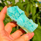 Blue Aragonite Towers – Polished Crystal Points