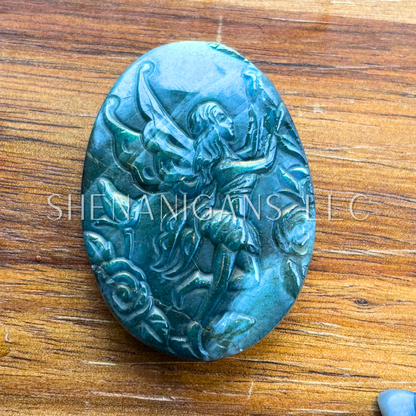 Fairy - Flat Crystal Carving