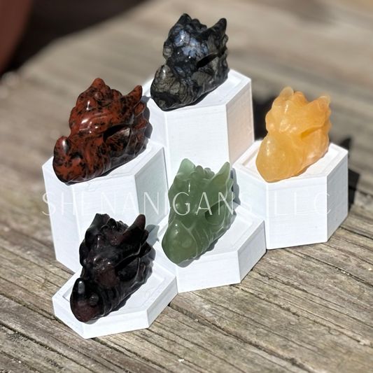 Dragon Head - Small - Crystal Carving