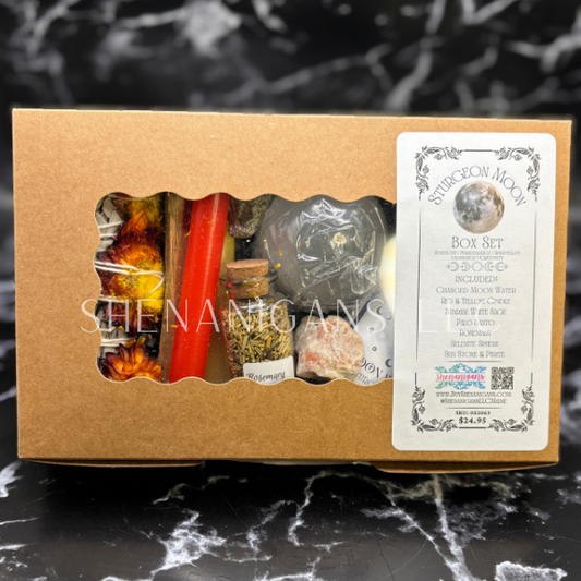 08 Full Moon Box Set - August - Sturgeon Moon Box Set