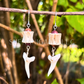 Shark Vertebrae and Shark Tooth Earrings with Crystal Beads