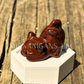 Stretching Cat - Small - Crystal Carving