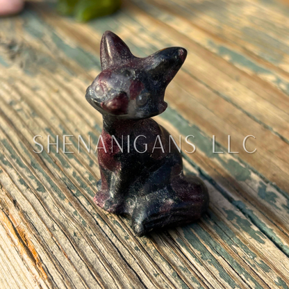 Small Fox Carving