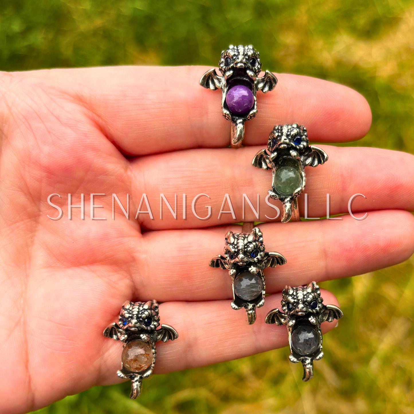 Baby Dragon Ring - Alloy Setting