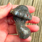 Mushroom Lady Body - Bloodstone - Crystal Carving