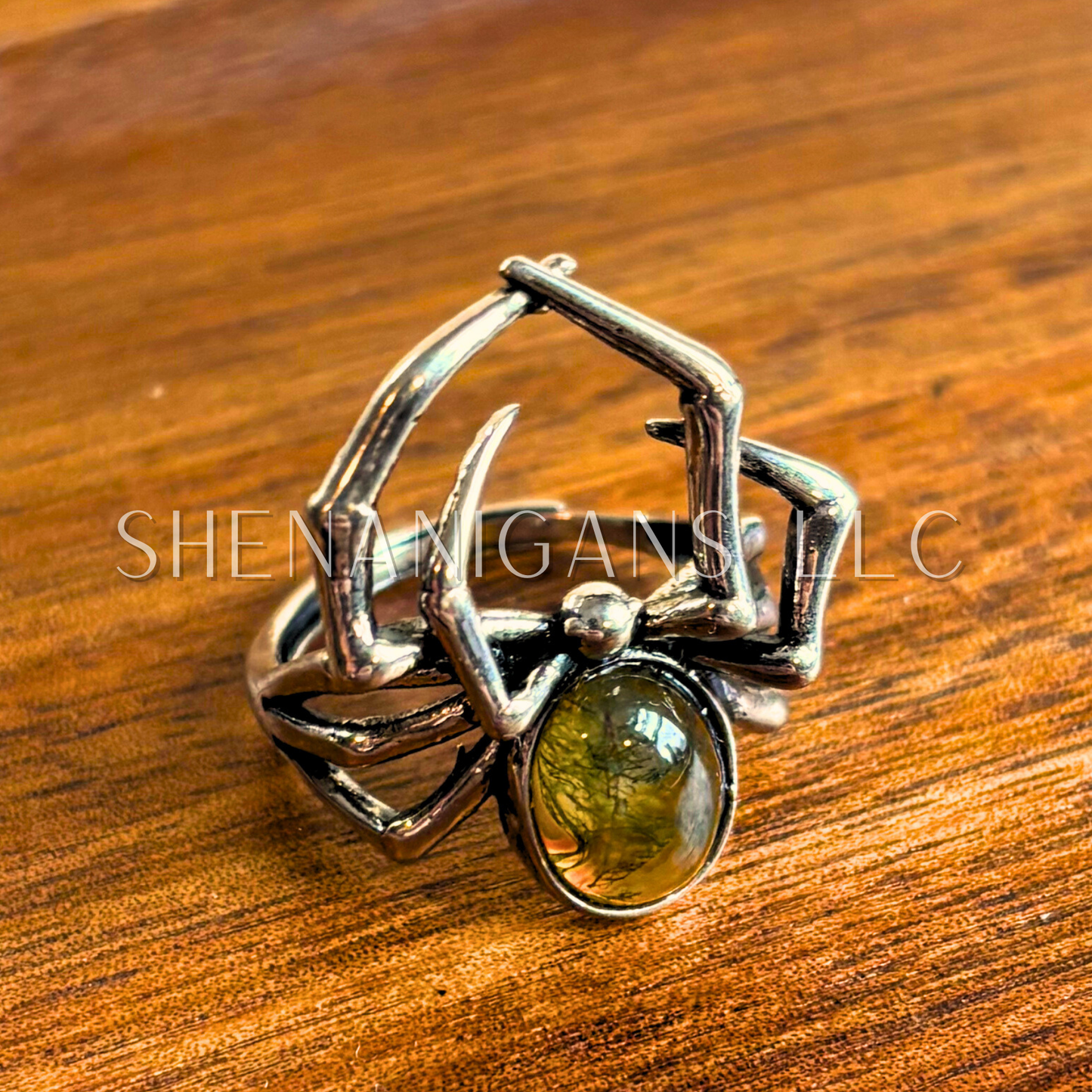 Crystal Spider Ring - Alloy Setting