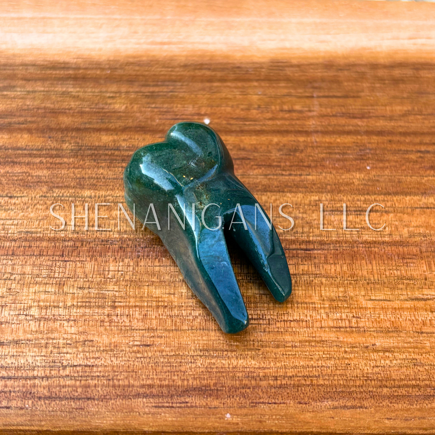 Tooth Crystal Carving – Strength & Vitality Symbol