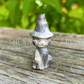 Witch Cat Crystal Carving