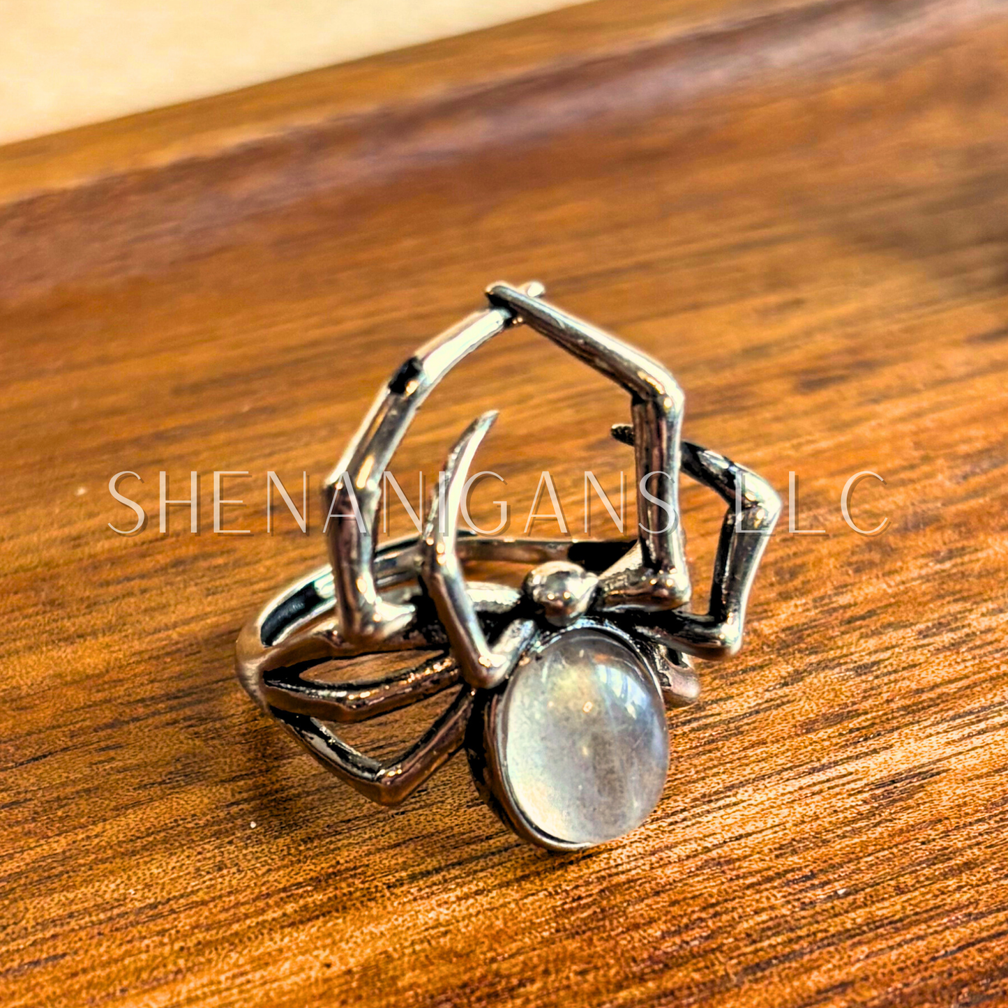 Crystal Spider Ring - Alloy Setting