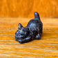 Stretching Cat - Small - Crystal Carving
