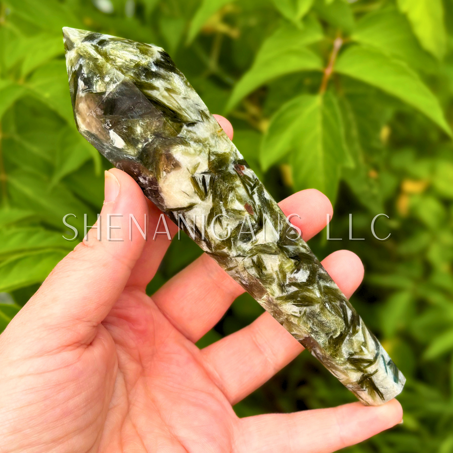 Green Mica Wand