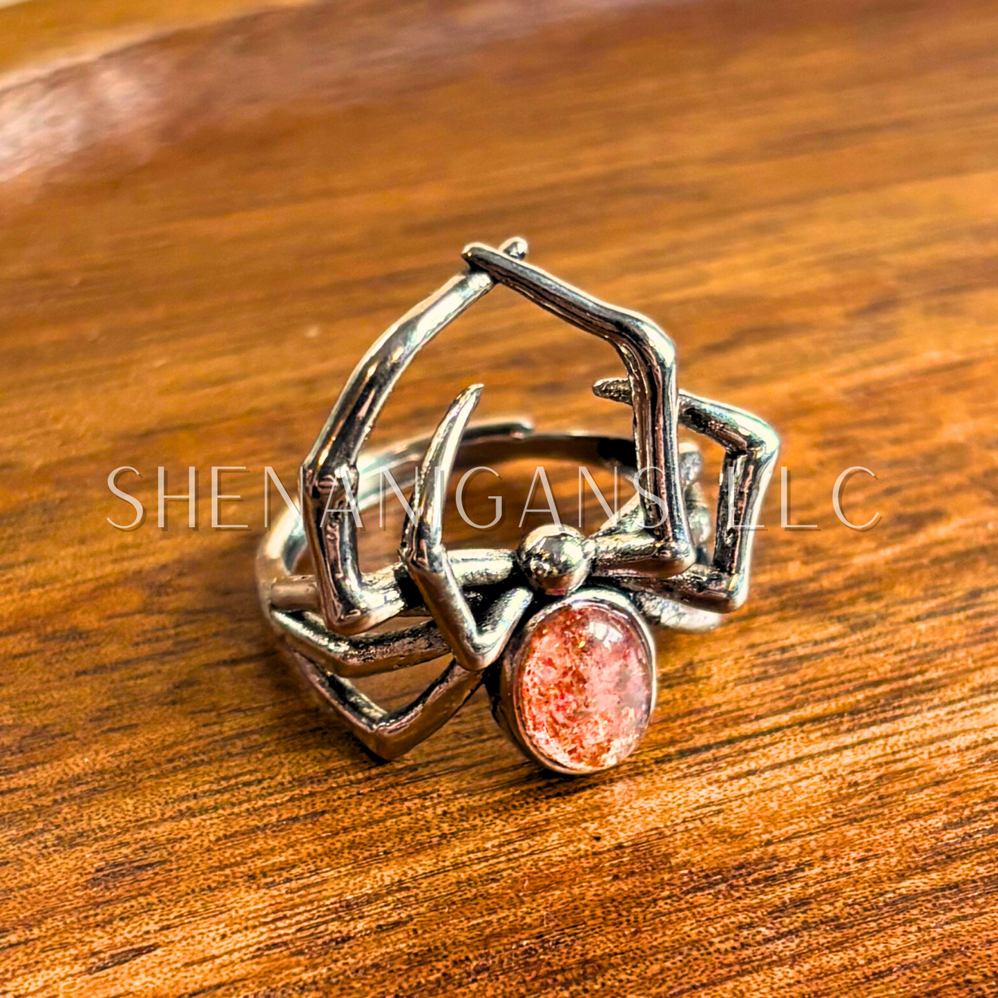 Crystal Spider Ring - Alloy Setting