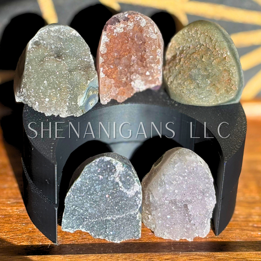 Mini Druzy Geode Towers