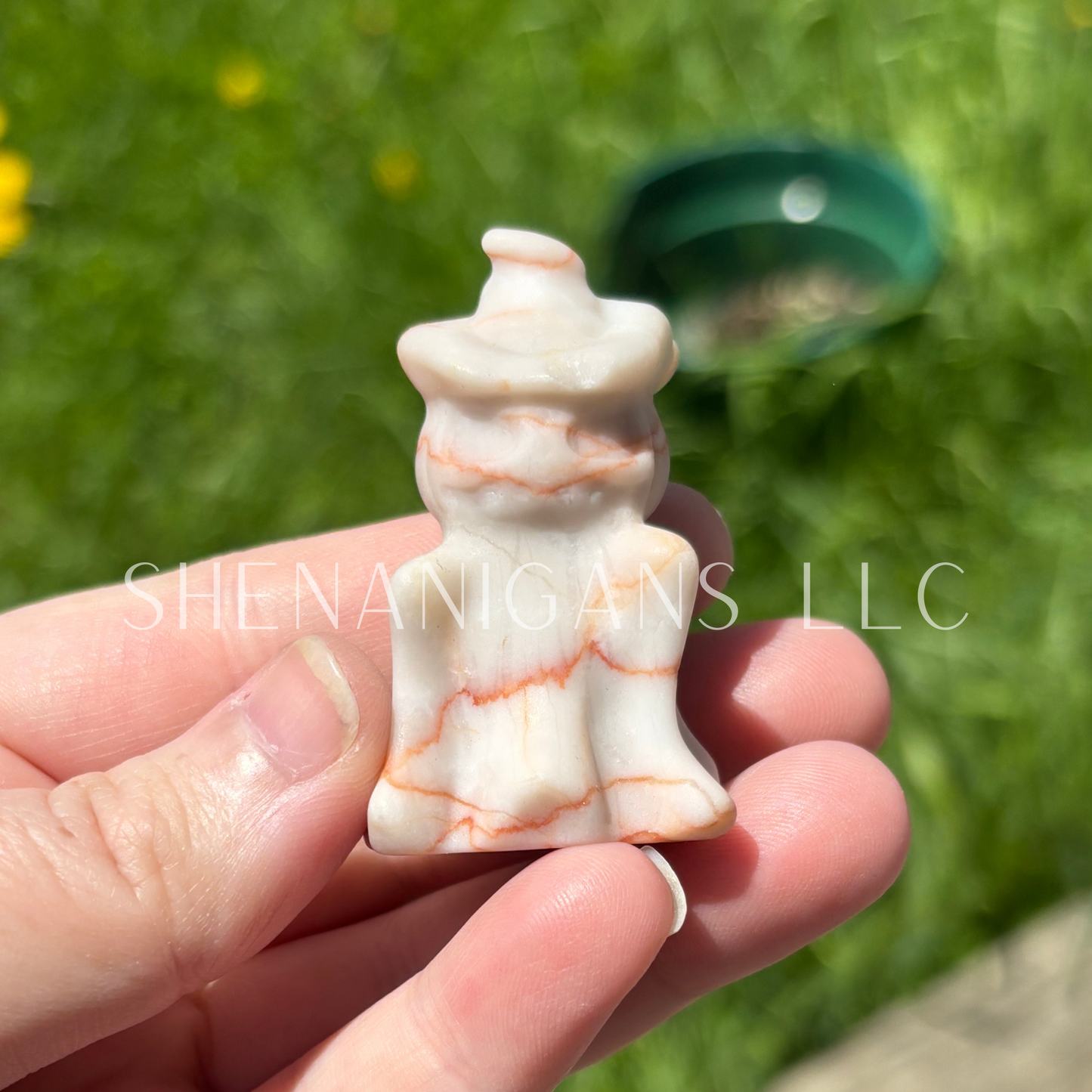Jackolantern Ghostie - Mini - Crystal Carving