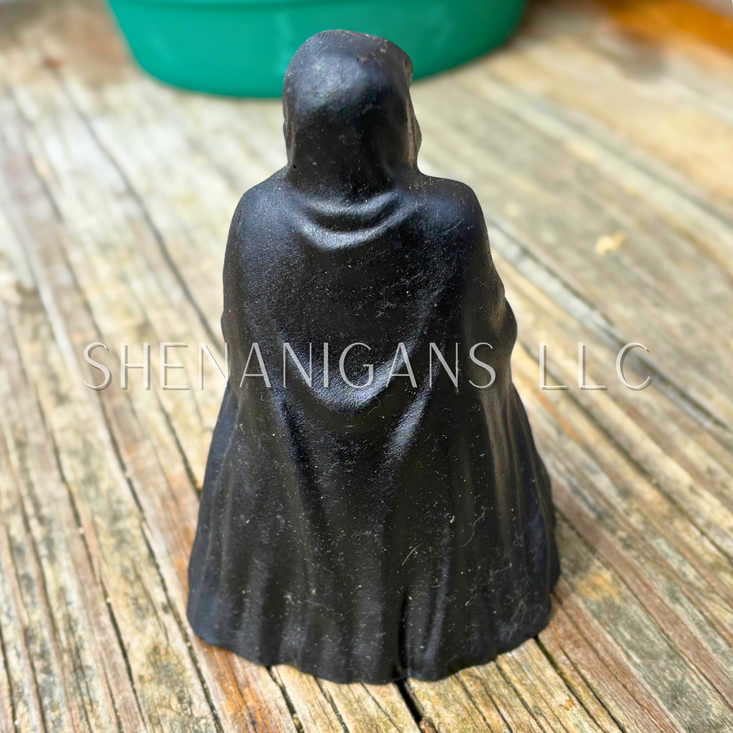 Sitting Reaper - Obsidian - Crystal Carving