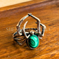 Crystal Spider Ring - Alloy Setting