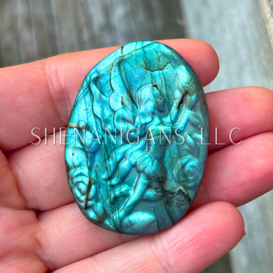 Fairy - Flat Crystal Carving