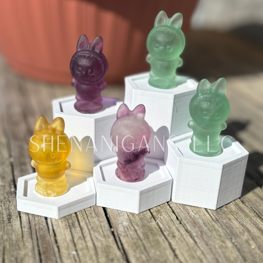 Labubu Flourite - Small - Crystal Carving