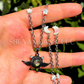Flying Devil Bat Abalone Shell Necklace