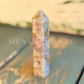 3.25" Mix Material Polished Point Mineral Specimen Gemstone Crystal Obelisk Wand