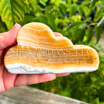 Banded Calcite Cloud Bowl