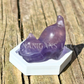 Stretching Cat - Small - Crystal Carving