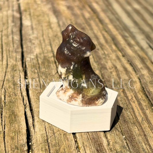 Wolf - Crystal Carving