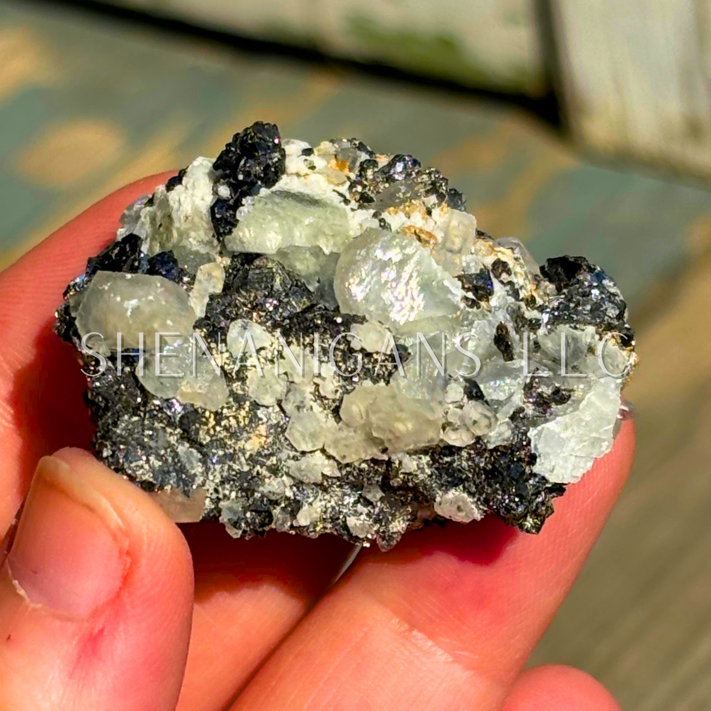 Galena with Sphalerite, Chalcopyrite, Calcite, and Quartz