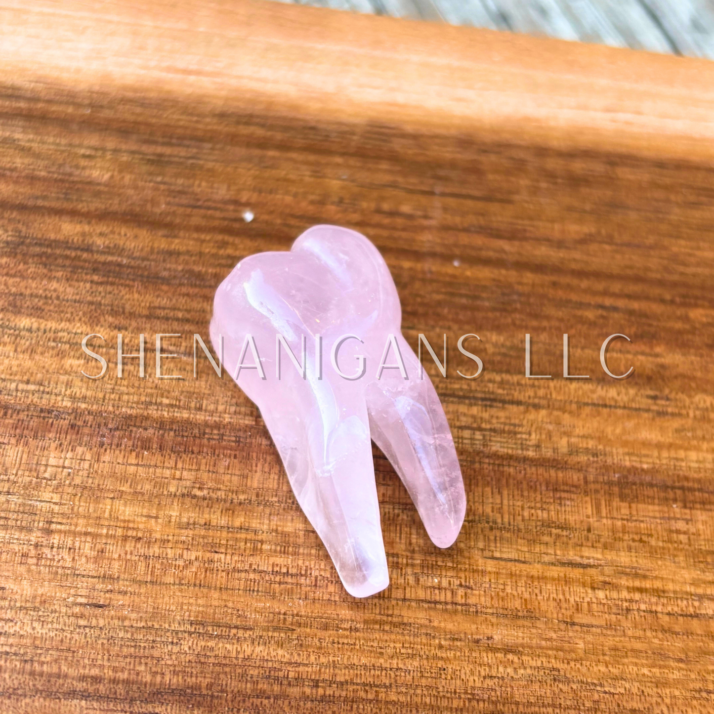 Tooth Crystal Carving – Strength & Vitality Symbol
