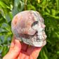 Amethyst Agate Skull