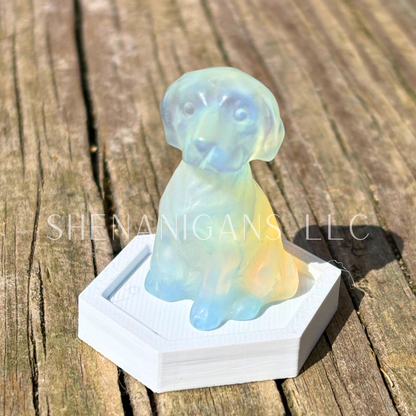Retriever - Small - Crystal Carving