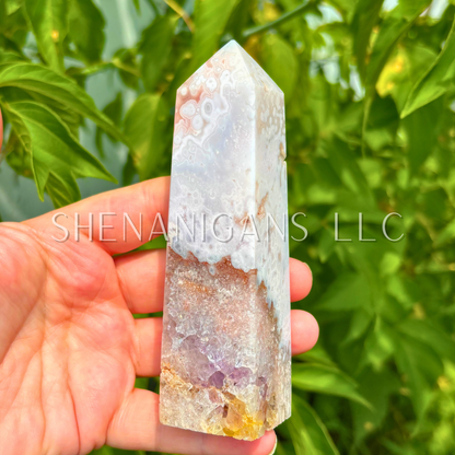 Pink Amethyst Point