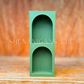 2 Cubby Curio Tower