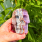 Amethyst Agate Skull