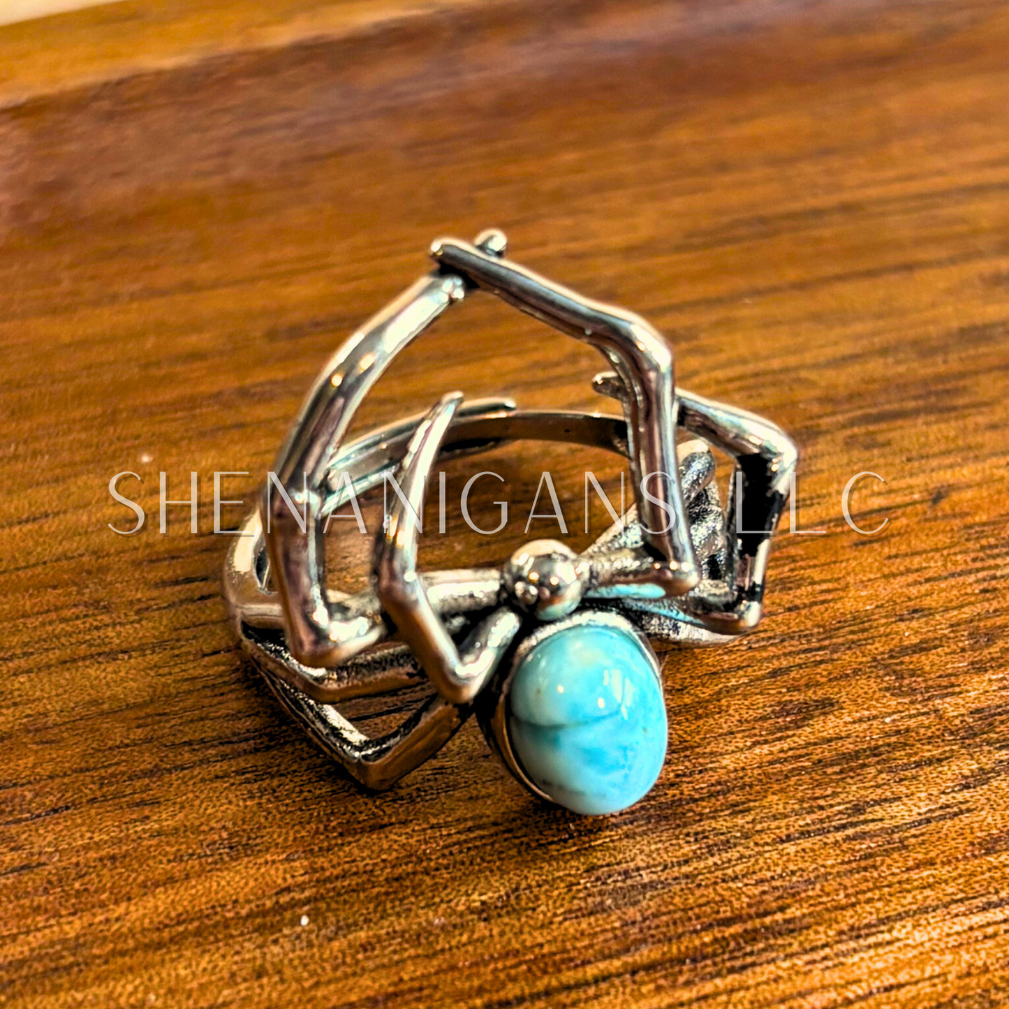 Crystal Spider Ring - Alloy Setting