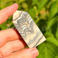 Zebra Calcite Point