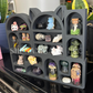 Curio Shelf - 4 Piece Set - Trinket, Desk, Crystal