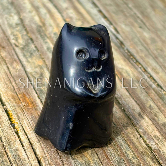 Ghost Cat - Crystal Carving