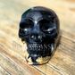 Volcano Agate Skull - UV Reactive