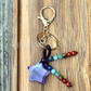 Star Chakra Crystal Keychain